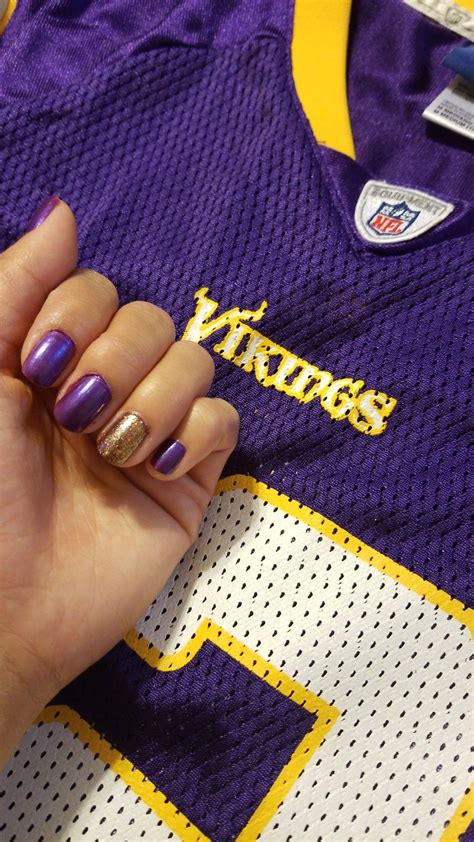 My Vikings Inspired Nails Minnesota Vikings Class Ring Vikings