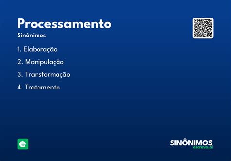 O Que Significa Processando - Processamento - Significado e Sinônimo - escreva.ai