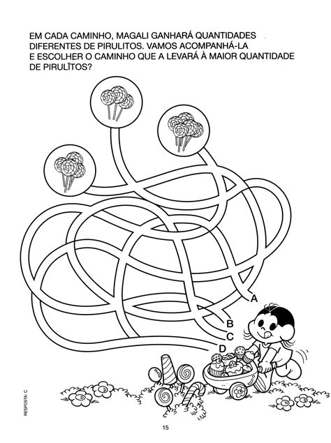 Mundo Infantil Atividades De Matem Tica Turma Da M Nica