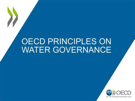 Overview Of OECD Work On Water Governance PPT