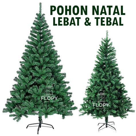 Jual 180 Cm Pohon Natal PVC Plastik Cemara Artificial Pohon Natal