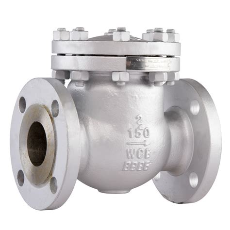 SCFW Cast Steel Swing Check Valve 150 Mm 20 Bar 290 Psi