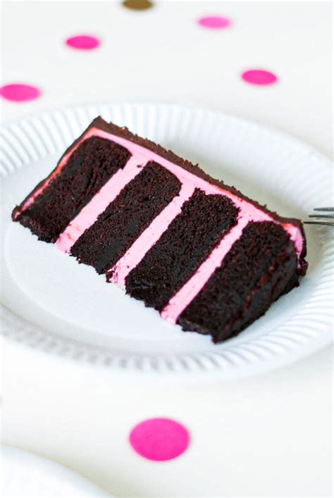 Layer Cake Chocolat Framboise Lilie Bakery