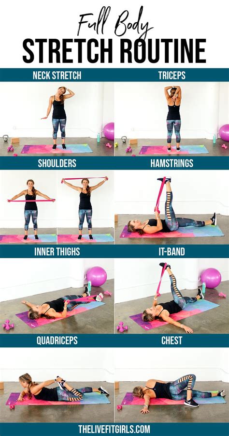 Full Body Stretch Routine Daily Stretching Exercises