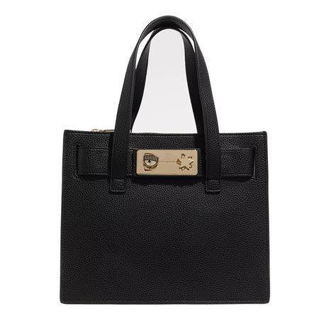 Chiara Ferragni Range E Eye Star Lock Sketch 06 Bags Black Rymlig