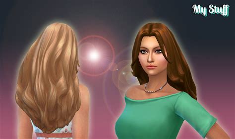 Mystufforigin Madeline Hair Sims 4 Hairs Sims4hairs