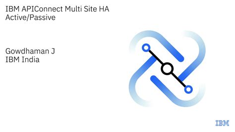 IBM API Connect Multi Site HA Active Passive Demo YouTube