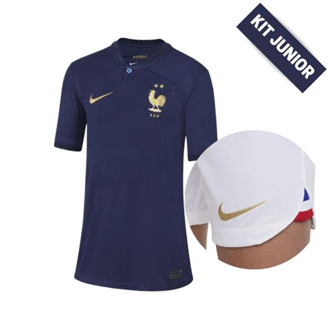 Maillot Kit France Domicile 22 23 Enfant Kickoff Store