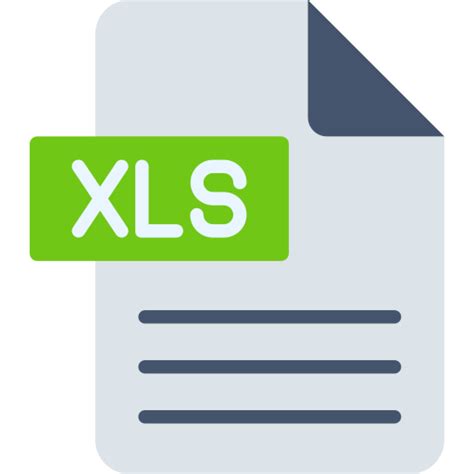 Xls Generic Color Fill Icon