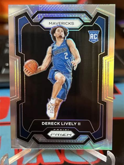 Panini Prizm Dereck Lively Ii Rc Argento Prizm Rookie