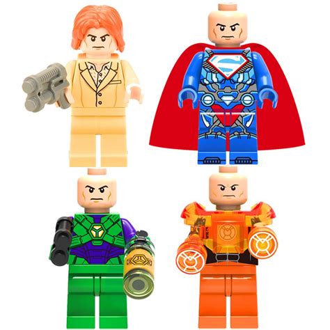 Pcs Lex Luthor Minifigures Lego Compatible Dc Super Heroes Sets