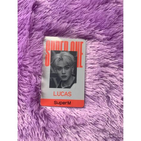 Jual Pc Photocard Photo Card Lucas Superm Wayv Nct Dream Id Card