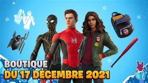 BOUTIQUE FORTNITE du 17 Décembre 2021 ITEM SHOP December 17 2021