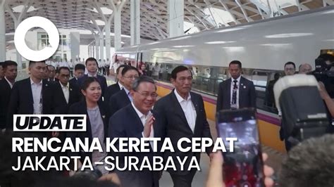 Luhut China Senang Jika Dilibatkan Garap Kereta Cepat Ke Surabaya