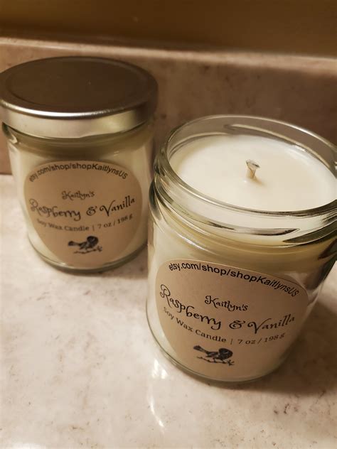 Soy Candle Jars 7 Oz Etsy