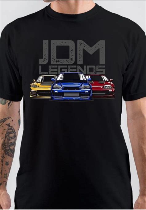 Jdm Legends Super Cars T Shirt Swag Shirts