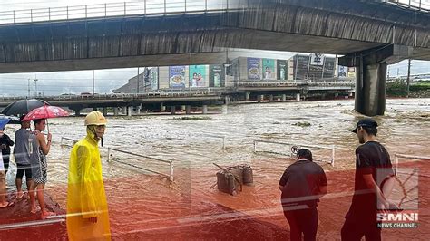 Antas ng tubig-baha sa Marikina River, itinaas na sa ikatlong alarma