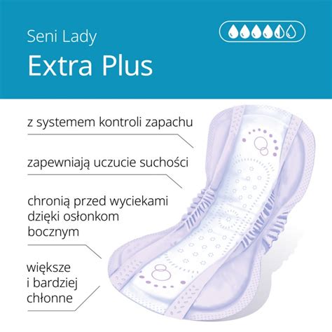 Podpaski Urologiczne Dla Kobiet Seni Lady Extra Plus