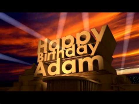 Happy Birthday Adam!!