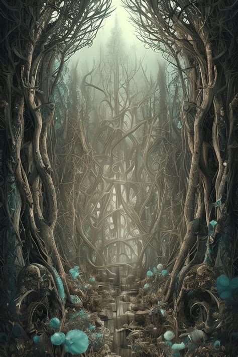 Ultra Detailed Whimsical Gothic Forest · Creative Fabrica