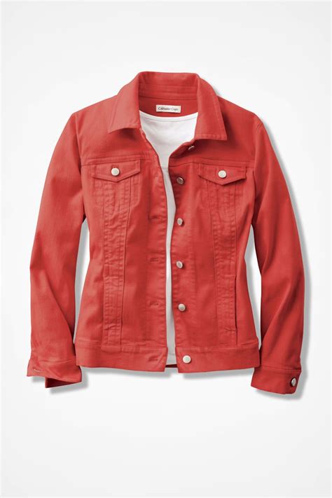 Denim Jacket Women S Jackets Coldwater Creek Denim Jacket Women