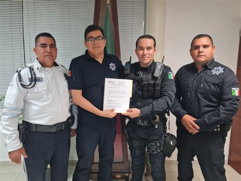 Nombran a nuevo subdirector operativo de la Policía Municipal de