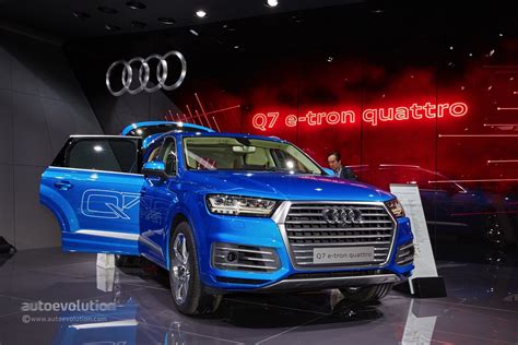 2016 Audi Q7 E Tron Diesel Phev Is The Worlds Most Efficient Premium