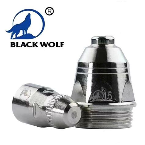 P Black Wolf Original Air Plasma Cutting Nozzle Tip Electrode Air