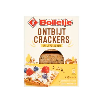 Bolletje Ontbijtcrackers Spelt Volkoren 4 X 3 Stuks 240g Bestellen Jumbo