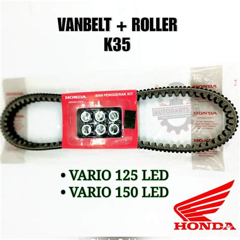 Jual Vanbelt Set Roller Vario 125 150 LED Original Honda Vbelt K35