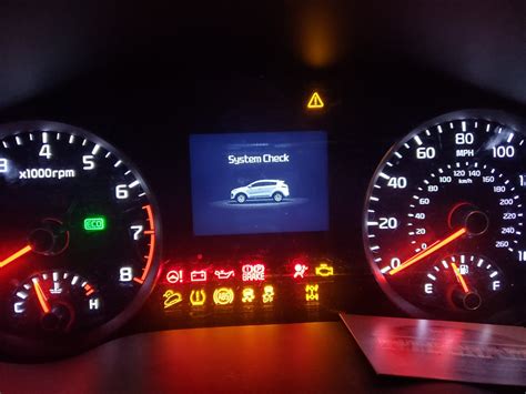 Kia Sportage Stop Start Light Flashing