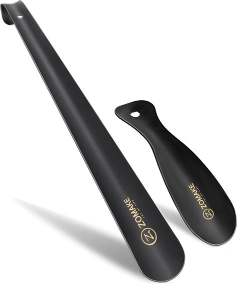 Amazon ZOMAKE Metal Shoe Horn 2Pcs 16 5 Inch Shoehorn Long