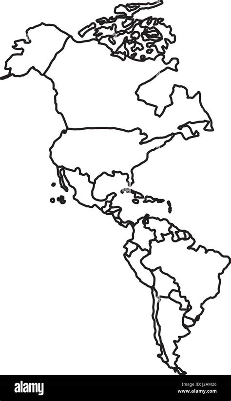 Mapa Del Continente Americano Con Nombres Para Imprimir 59 OFF