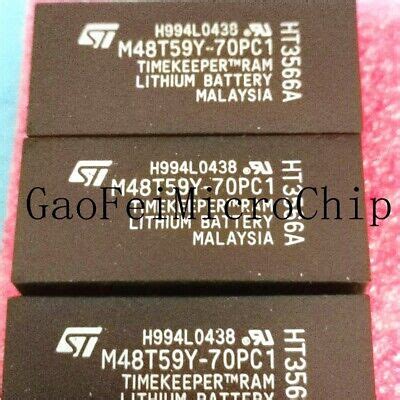 1PCS M48T59Y 70PC1U M48T59Y 64 Kbit 8Kb X8 TIMEKEEPER SRAM M48T59Y