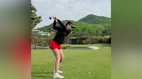 Klpga 프로 허은지 미녀골퍼의 골프기초스윙 Youtube