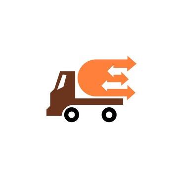 Premium Vector | Delivery truck logo