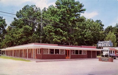 Texaco Town Motel Coushatta Louisiana Plantation Restaurant