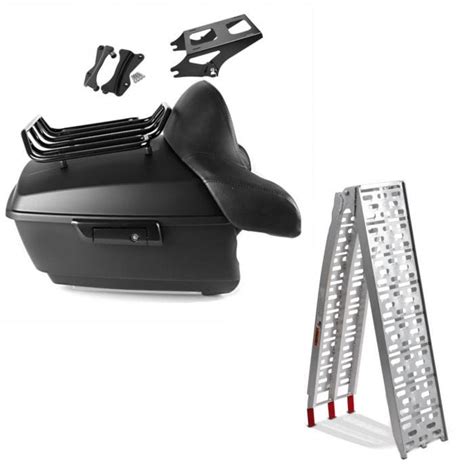 Set Top Case King Olm Compatible Avec Harley Davidson Touring