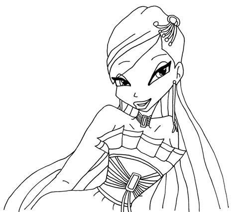 H Te Atteindre Interrompre Coloriage Mini Fees Winx Imprimer Astronaute