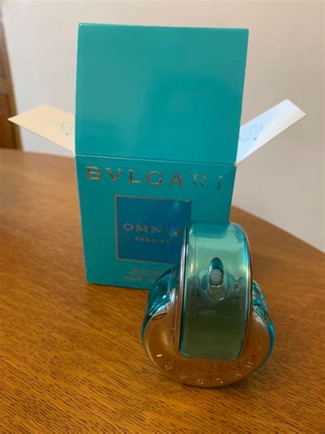 Bulgari Omnia Paraiba Eau De Toilette 40ml Bottle Discontinued