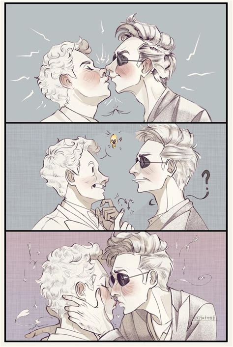 Pin By Tetrisbiene On Have A Nice Doomsday Best Anime Shows Good Omens Book Cute Gay