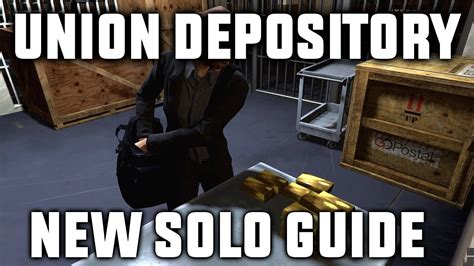 Union Depository Best Fast Solo Guide Gta Youtube