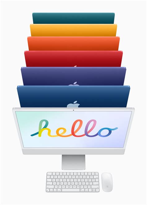 Mac color is back: Apple’s new iMacs are a rainbow, just like the 1990s ...