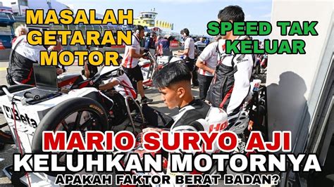 Mario Aji Keluhkan Satu Masalah Dan Kecepatan Motornya Tak Kunjung