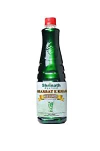 Shrinath Ayurved Khus Sharbat Beverage Instant Refreshing Syrup Mineral