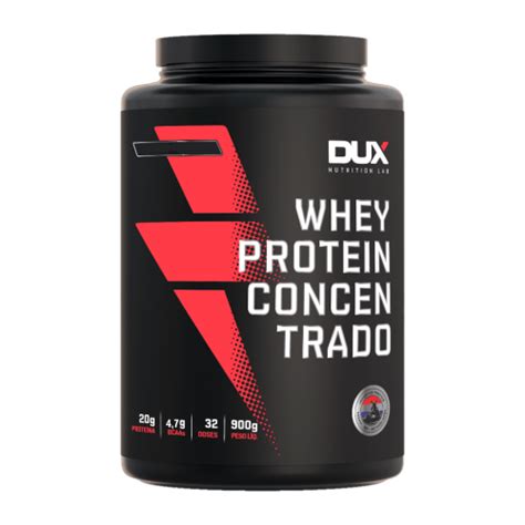 Whey Protein Concentrado 900g Dux Nutrition Corpo Vida