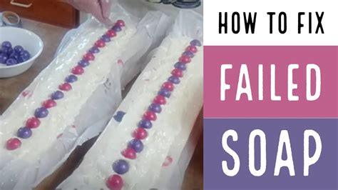 HUGE Soap Fail And How I Fixed It How To Rebatch Soap How To Make