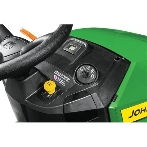 John Deere S140 48 In 22 Hp V Twin Gas Riding Lawn Mower Bg21274 At