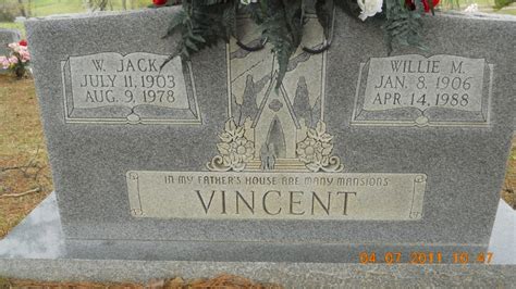 Willie Mae Ratliff Vincent 1906 1988 Find A Grave Gedenkplek