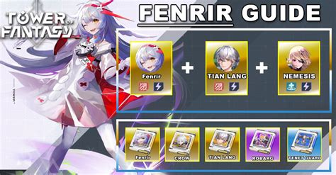 Tower Of Fantasy Fenrir Guide Best Build Matrices